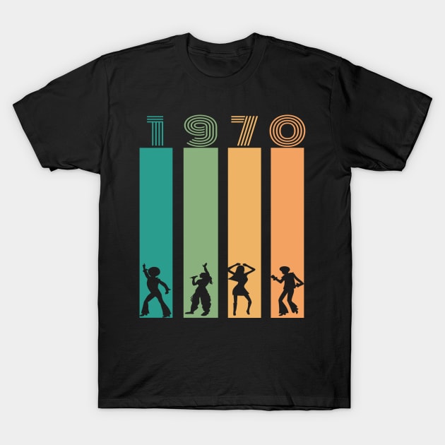 1970 Birth Year T-Shirt by Hunter_c4 "Click here to uncover more designs"